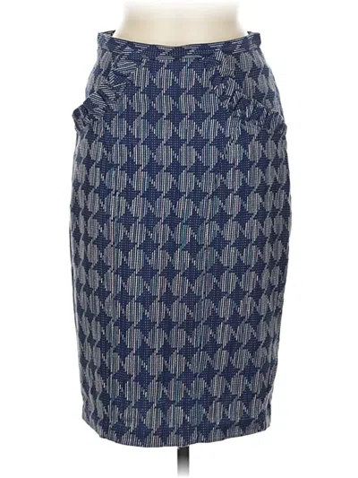 Pre-owned Eva Franco Casual Skirt In Blue