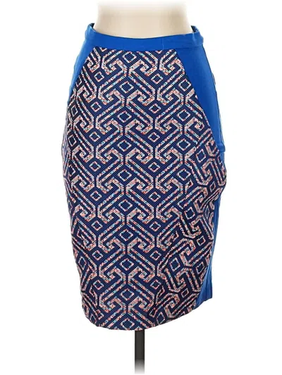 Pre-owned Eva Franco Casual Skirt In Blue
