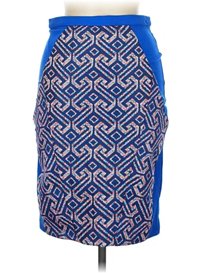 Eva Franco Casual Skirt In Blue