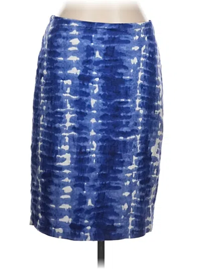 Pre-owned Eva Franco Casual Skirt In Blue