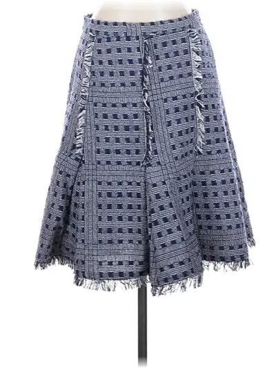 Pre-owned Eva Franco Casual Skirt In Blue