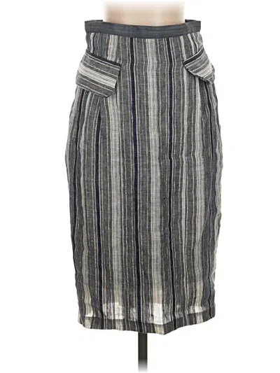 Pre-owned Eva Franco Casual Skirt In Gray