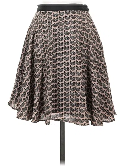 Pre-owned Eva Franco Casual Skirt In Gray