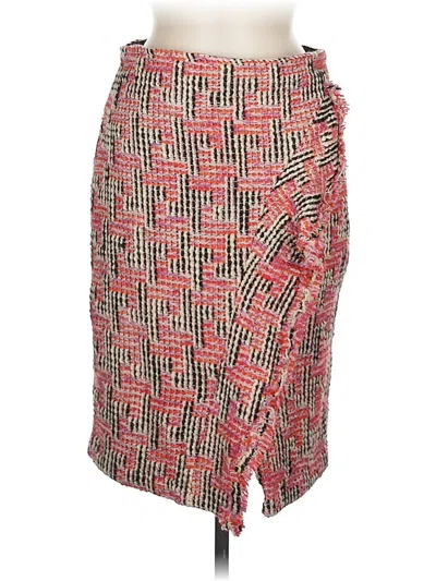Pre-owned Eva Franco Casual Skirt In Red