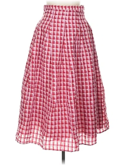 Pre-owned Eva Franco Casual Skirt In Red