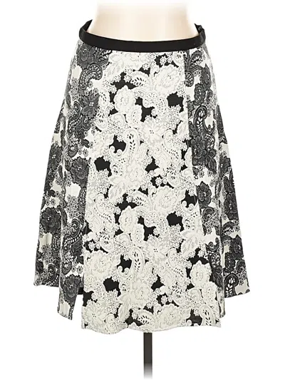 Pre-owned Eva Franco Casual Skirt In Silver