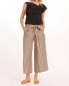 Eva Franco Chester Pants In Zanzibar Stripe In Brown
