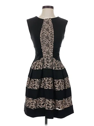 Pre-owned Eva Franco Cocktail Dress In Black