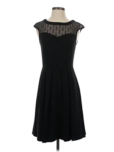 Pre-owned Eva Franco Cocktail Dress In Black