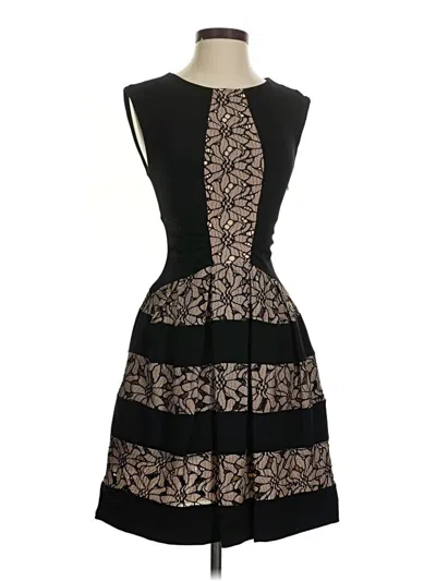 Pre-owned Eva Franco Cocktail Dress In Black