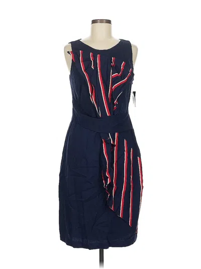 Pre-owned Eva Franco Cocktail Dress In Blue