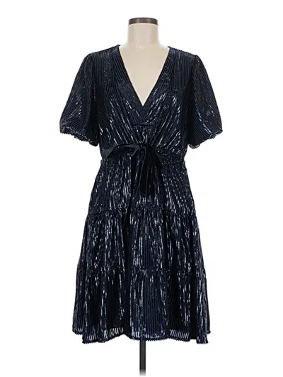Pre-owned Eva Franco Cocktail Dress In Blue