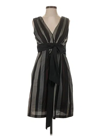 Pre-owned Eva Franco Cocktail Dress In Gray