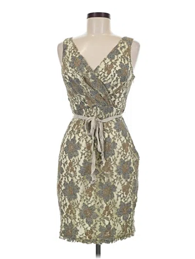 Pre-owned Eva Franco Cocktail Dress In Gray