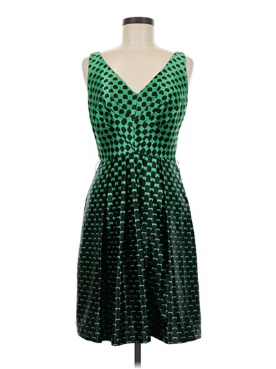 Pre-owned Eva Franco Cocktail Dress In Green