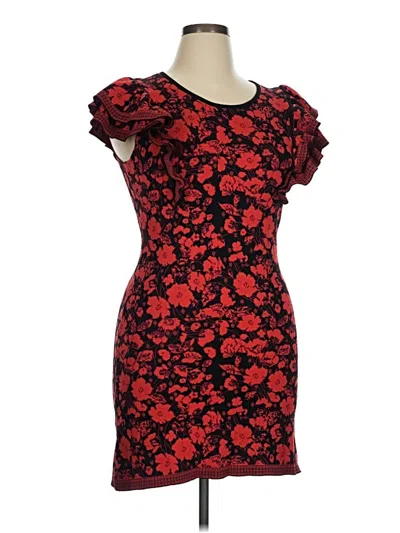 Pre-owned Eva Franco Cocktail Dress In Red