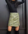 Eva Franco Dally Mini Skirt In Yellow Mellow In Yellow