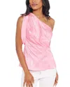 Eva Franco Daphne Top In Pink Bubblegum