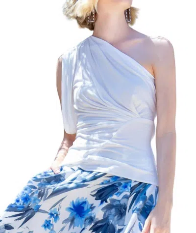 Eva Franco Daphne Top In White