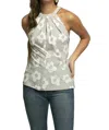 Eva Franco Ella Top In Pound Cake In Multi