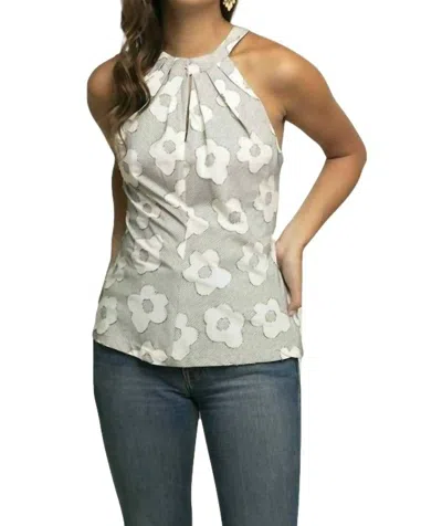 Eva Franco Ella Top In Pound Cake In Multi