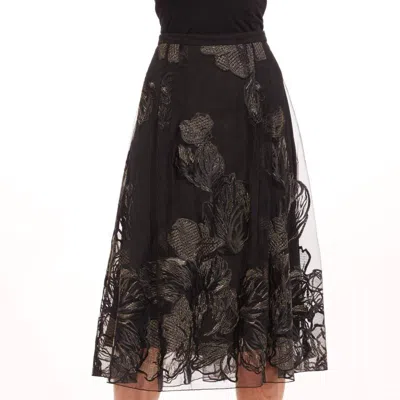 Eva Franco Flannery Skirt In Black