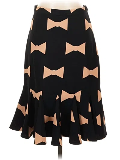 Pre-owned Eva Franco Formal Skirt In Black