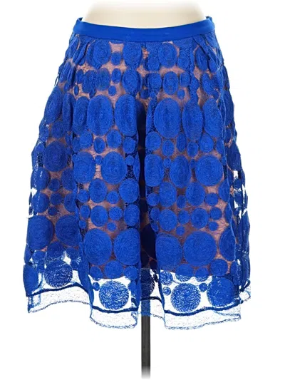 Pre-owned Eva Franco Formal Skirt In Blue
