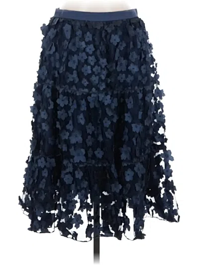 Pre-owned Eva Franco Formal Skirt In Blue