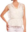 Eva Franco Glory Top In Daffodil Petal In Multi
