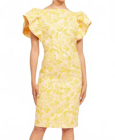 Eva Franco Jasmina Dress In Yellow