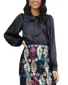 Eva Franco Josefina Blouse In Onyx