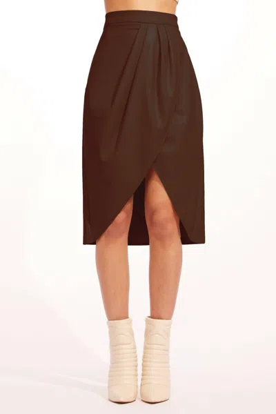 Eva Franco Joyce Skirt In Brown