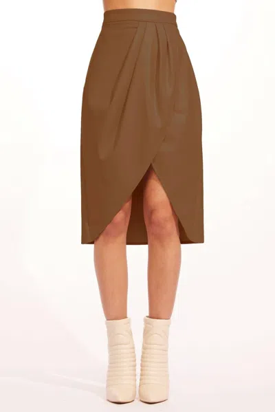 Eva Franco Joyce Skirt In Light Brown