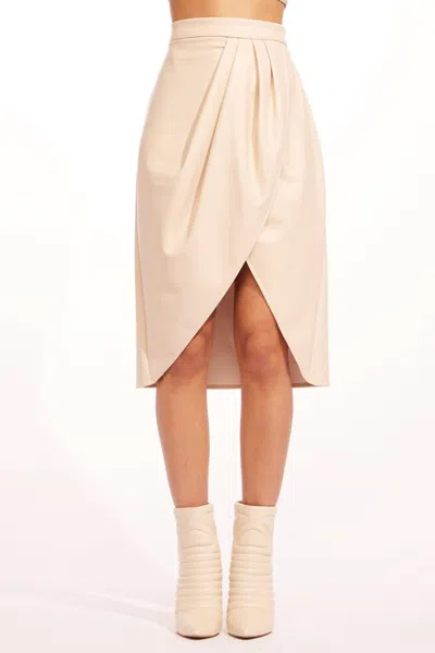 Eva Franco Joyce Skirt In Paper White In Neutral
