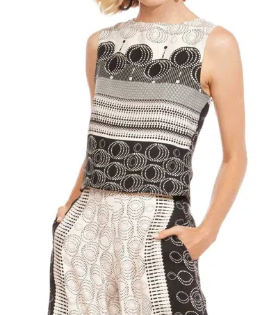 Eva Franco Kaja Sleeveless Top In Bogata Dot In Multi