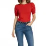 Eva Franco Kelly Top In Red In Red