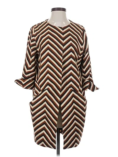 Pre-owned Eva Franco Kimono In Brown