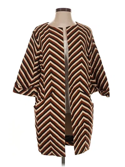 Pre-owned Eva Franco Kimono In Brown