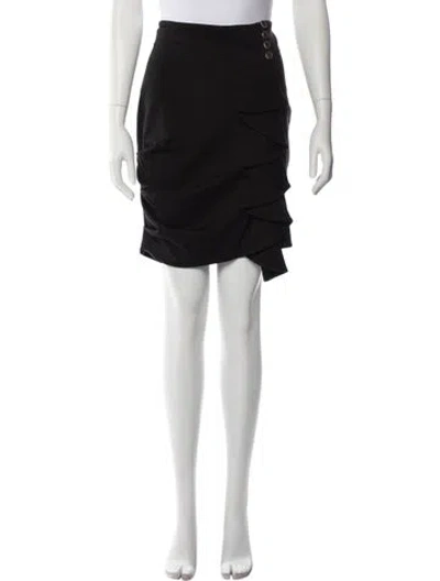 Pre-owned Eva Franco Knee-length Skirt In Black