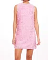 Eva Franco Lorca Mini Dress In Rhubarb Souffle In Pink