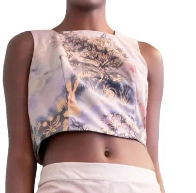 Eva Franco Lupita Top In Unicorn In Pink