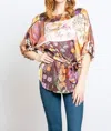 Eva Franco Magda Blouse In Botanical Bloom In Multi
