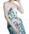 Eva Franco Medina Dress In Jardin In Multi