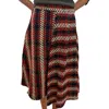 Eva Franco Ruby Stripe Skirt In Multi In Brown
