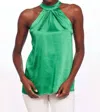 Eva Franco Serenity Top In Kelly Green In Green
