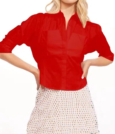 Eva Franco Sibella Shirt In Red