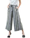 Eva Franco Tabias Pant In Creamsicle Stripe Pistachio