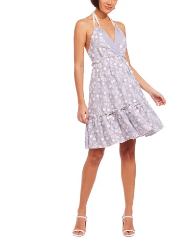 Eva Franco Trixie Dress In Cassis Bloom In Multi