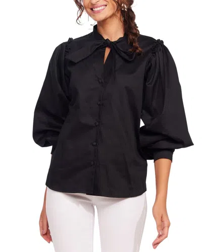 Eva Franco Viola Blouse In Black